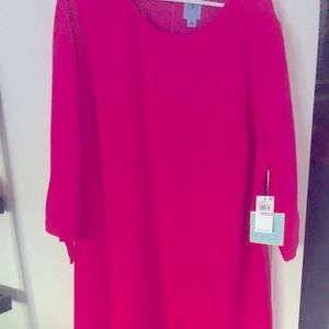 CECE Shocking Pink dress never worn, with tags